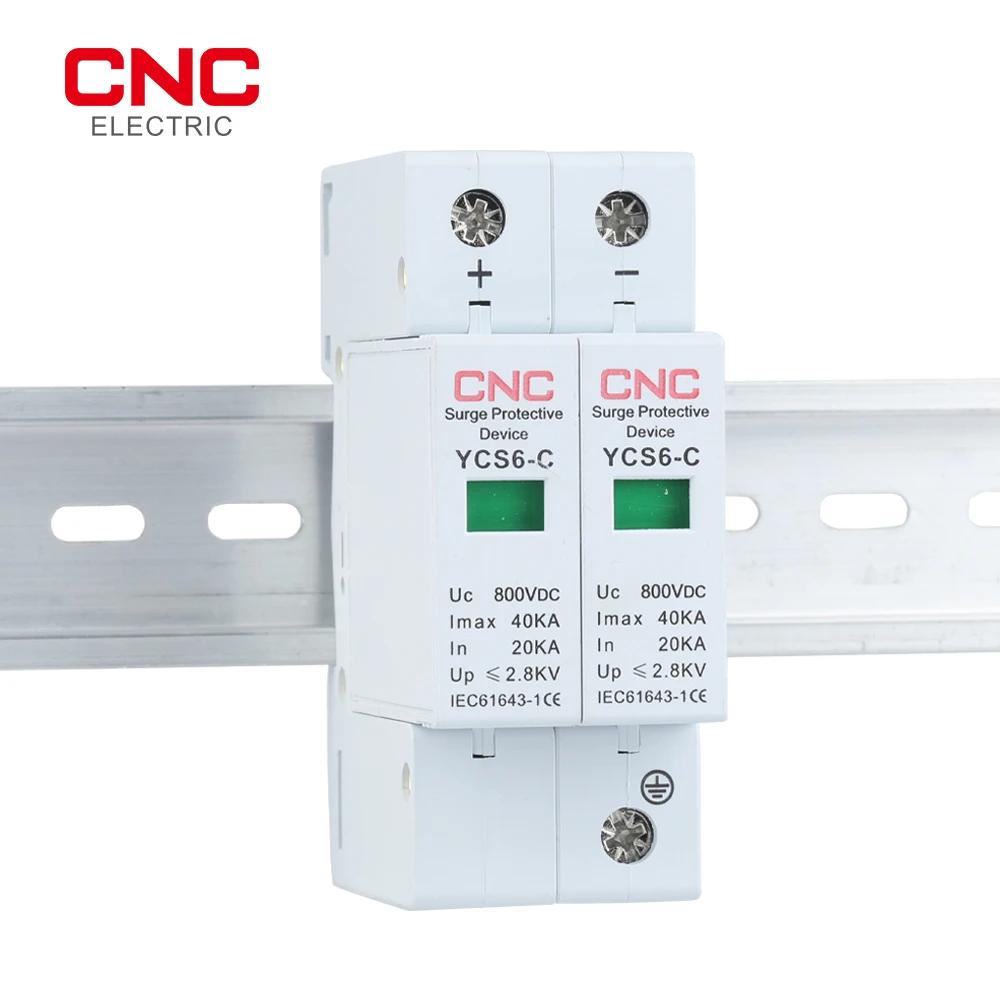 CNC YCS6-C DC  ȣ ġ, SPD Ͽ콺  ȣ, 2P 600/800/1000VDC 20-40kA